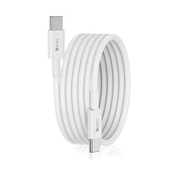 BAVE 65W USB C to USB C Fast Charging Cable, 1M Braided Type C Cable with PD 3.25A Fast Charge