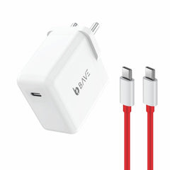 Bave 65W PD Power Adapter USB-C Charger With Cable