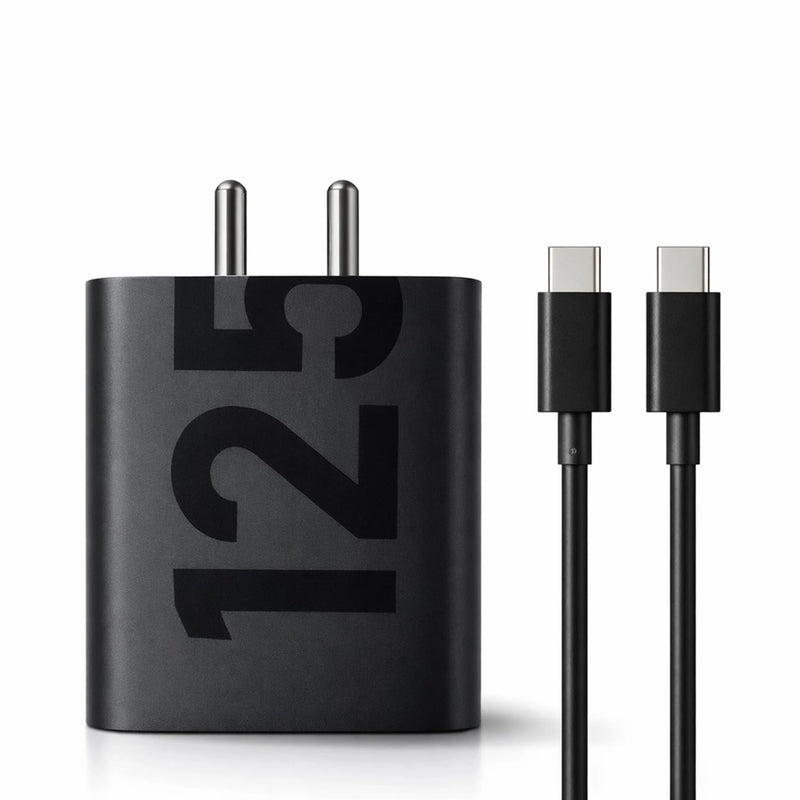 BAVE 125W Turbo Fast Charger with Cable for Motorola & Android