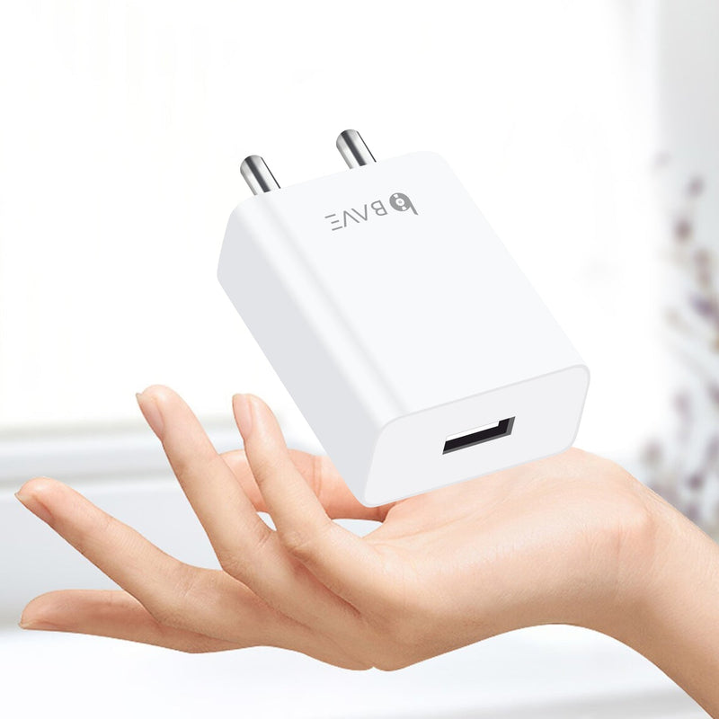 Bave 44W Flash Charger USB-A Power Adapter  With Cable