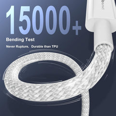 BAVE 65W USB-C to USB-C Fast Charging Braided Cable