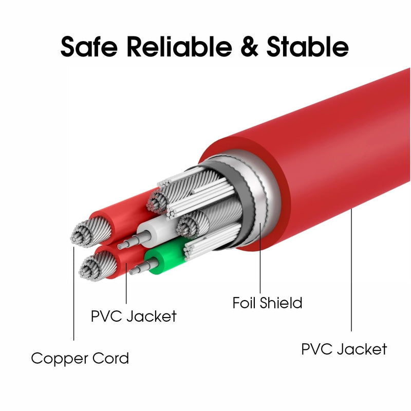 BAVE 65W SuperVOOC Fast Charging Cable USB-A to Type-C