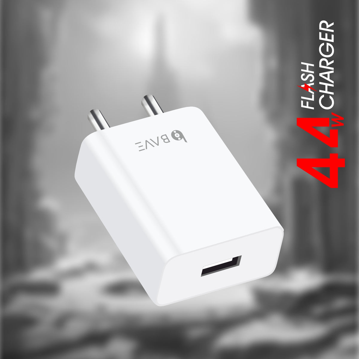 Bave 44W FLASH CHARGER USB-A POWER ADAPTER