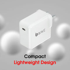 Bave 65W PD POWER ADAPTER USB-C CHARGER