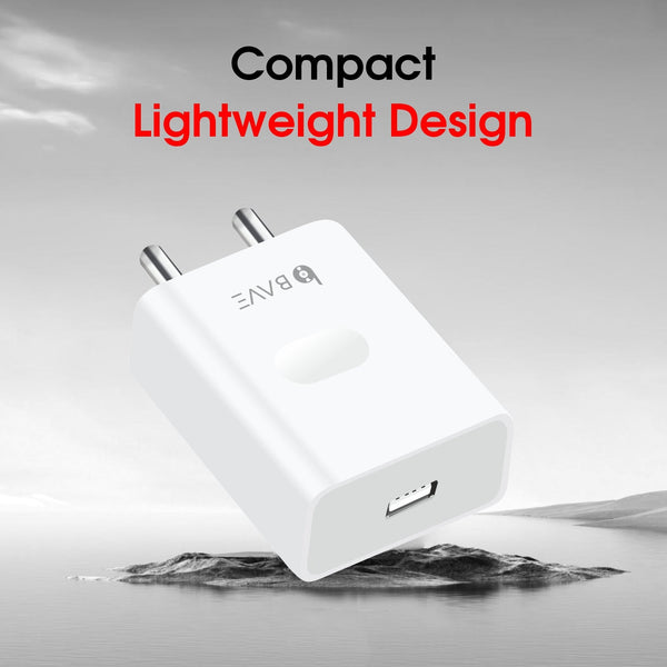 Bave 33W Super Charger USB A Power Adapter With Cable