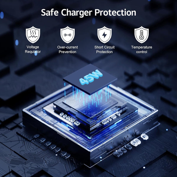 BAVE 45W USB-C PD PPS Fast Charging Wall Charger