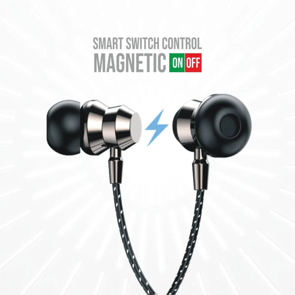 Aura Bluetooth Neckband - 60Hrs Playtime, Touch Control