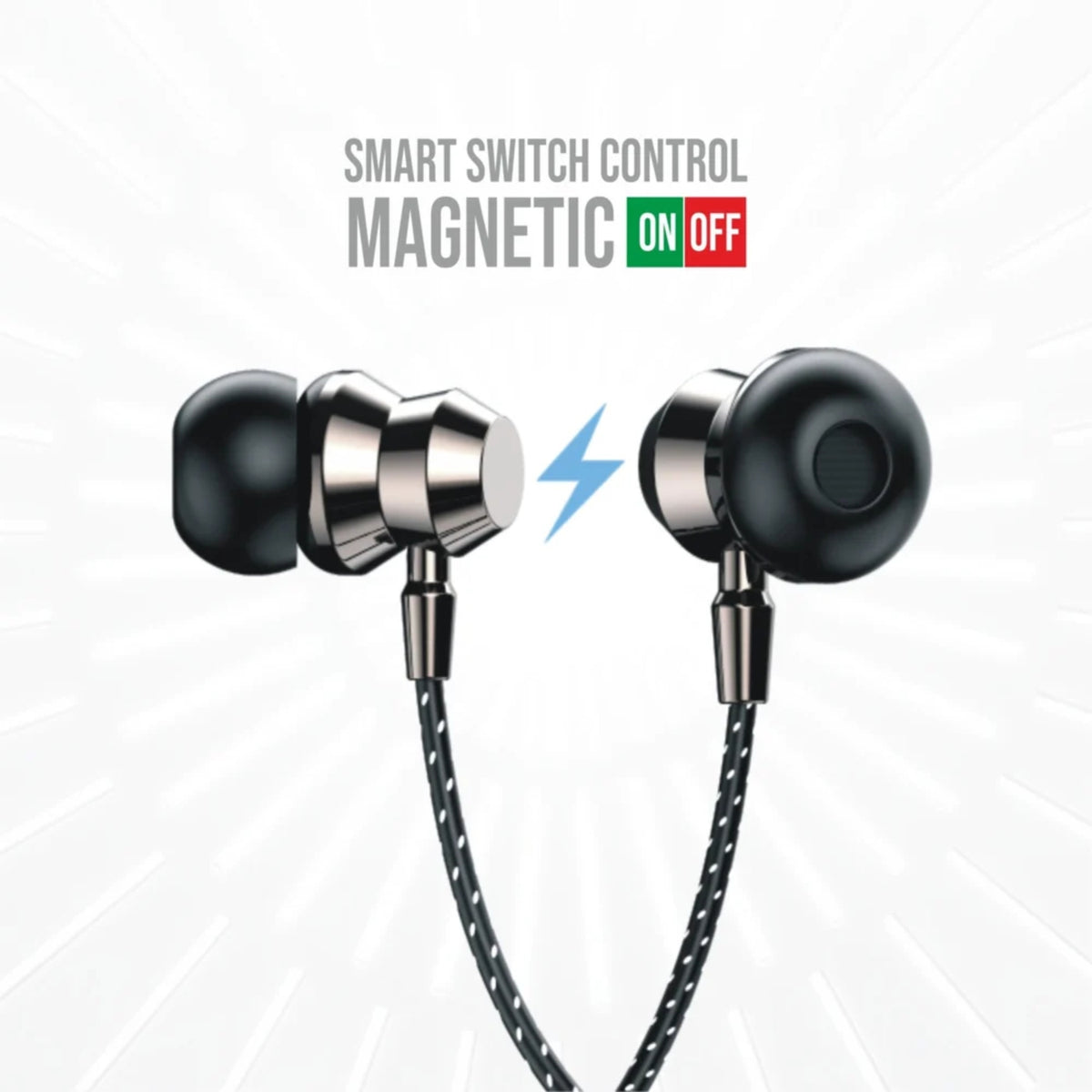 Aura Bluetooth Neckband - 60Hrs Playtime, Touch Control