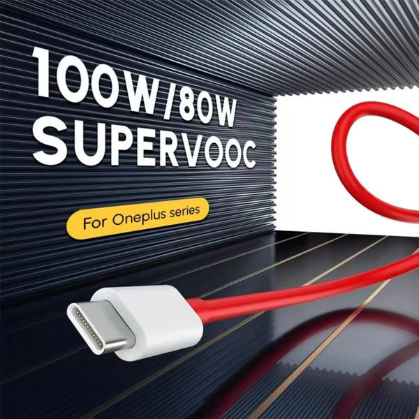 BAVE 80W SuperVOOC USB-A to Type-C Fast Charging Cable