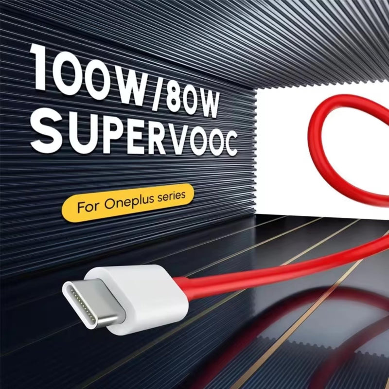 BAVE 80W SuperVOOC USB-A to Type-C Fast Charging Cable