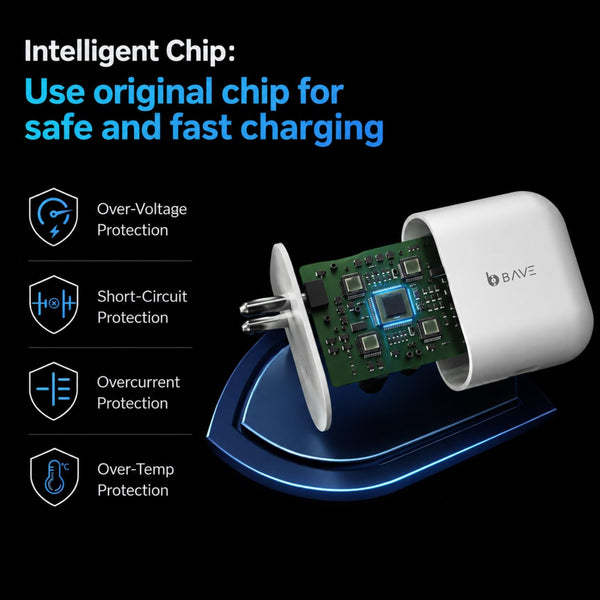 BAVE 45W USB-C PD PPS Fast Charging Wall Charger