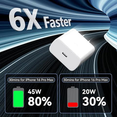 Bave 80W Flash Charger USB-A Power Adapter With Cable