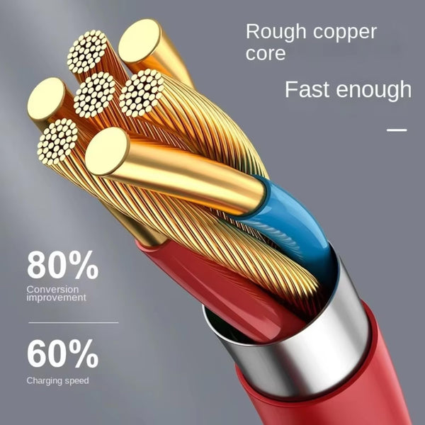 BAVE 80W SuperVOOC Fast Charger with USB-C Cable for Android