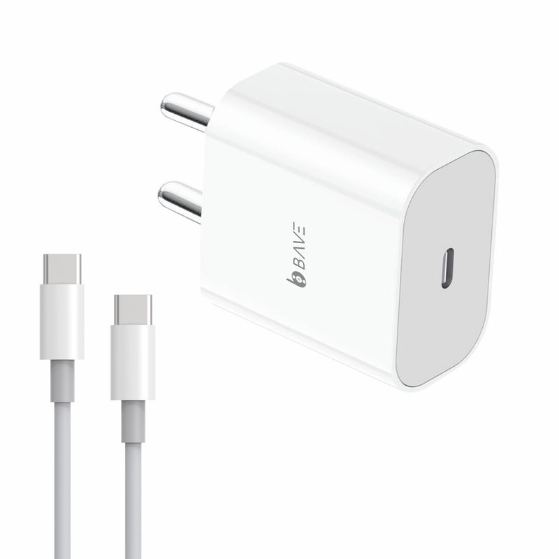 Bave 30W-PD-PPS USB-C Charger With Cable