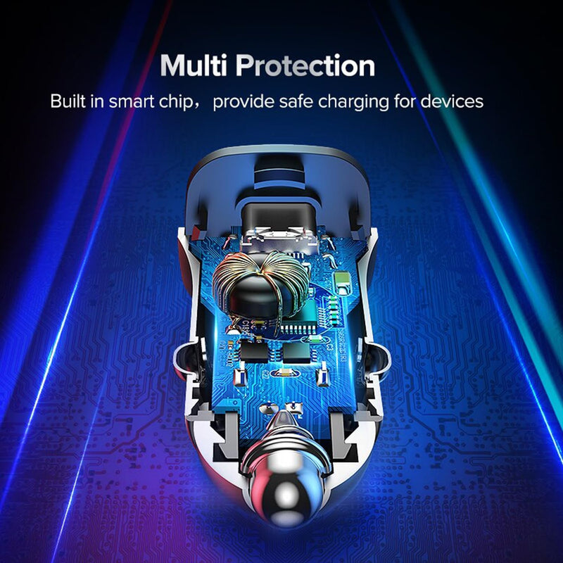 BAVE 145W Flash Car Charger with USB-C Cable
