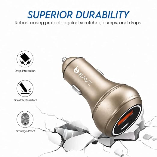 Bave 145W FLASH CHARGE 100W SUPERVOOC +45W PD/PPS CAR CHARGER