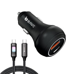 BAVE 145W Flash Charge Dual Port Car Charger