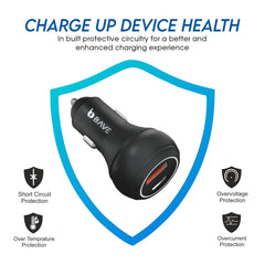 BAVE 145W Flash Car Charger with USB-C Cable