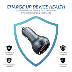 BAVE 145W Flash Car Charger with USB-C Cable