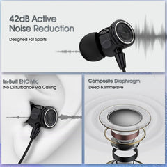 BAVE Chrome Neckband, 300 Mah, 38Hrs Playtime, 4-Voice Changer, Viberation, Touch Control, Gaming Mode, Magnetic On/Off, Wireless Bluetooth